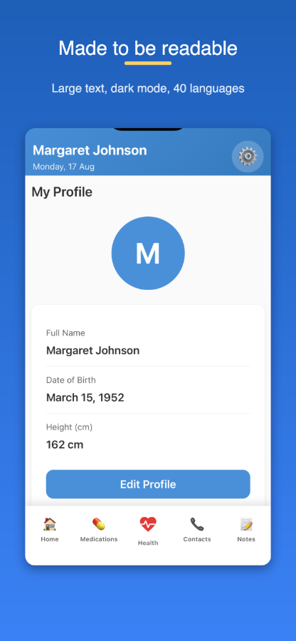 Track remaining pills and reorder alerts