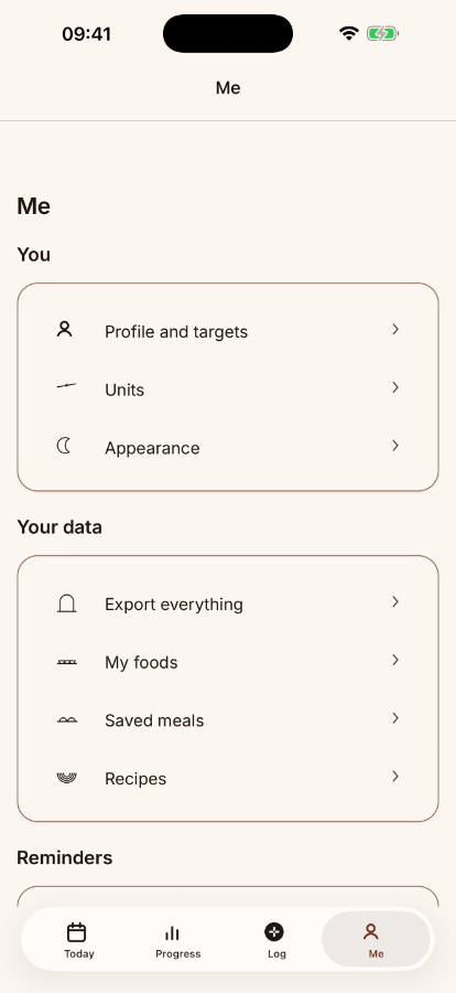 Goals, habits and charts — the daily loop is free