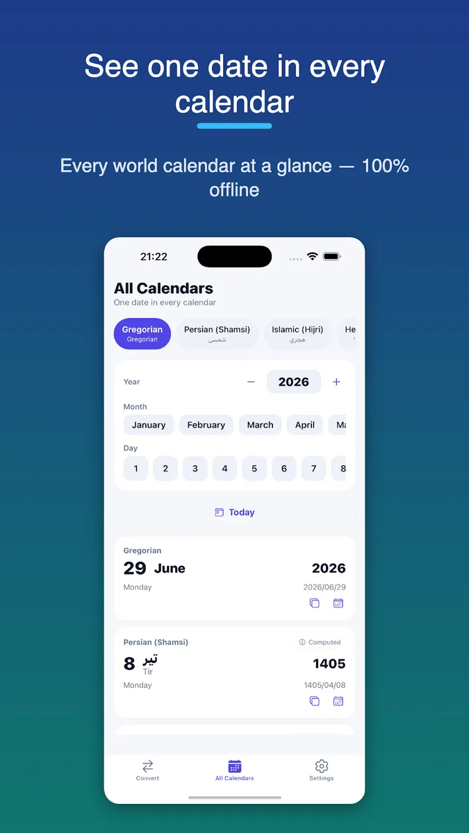 World Date Converter